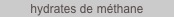 hydrates de méthane